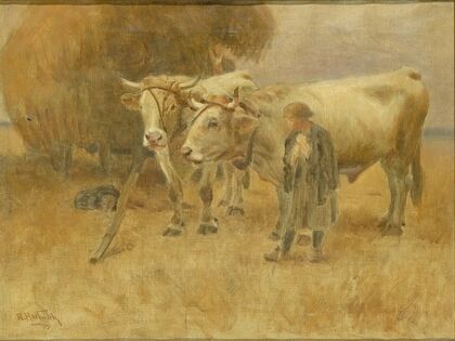 Sketch for The Harvesters