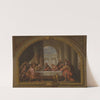 Sketch for &#039;The Last Supper,&#039; St. Mary&#039;s, Weymouth by Sir James Thornhill