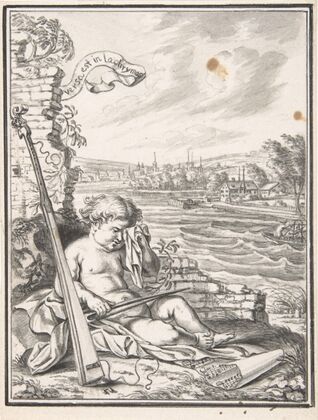 Sketch for Title Page of the Neujahrsblatt vom Musiksaal, Zurich