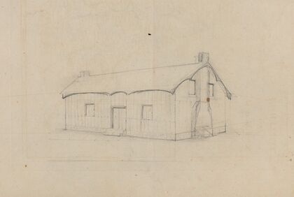 Sketch of a cabin