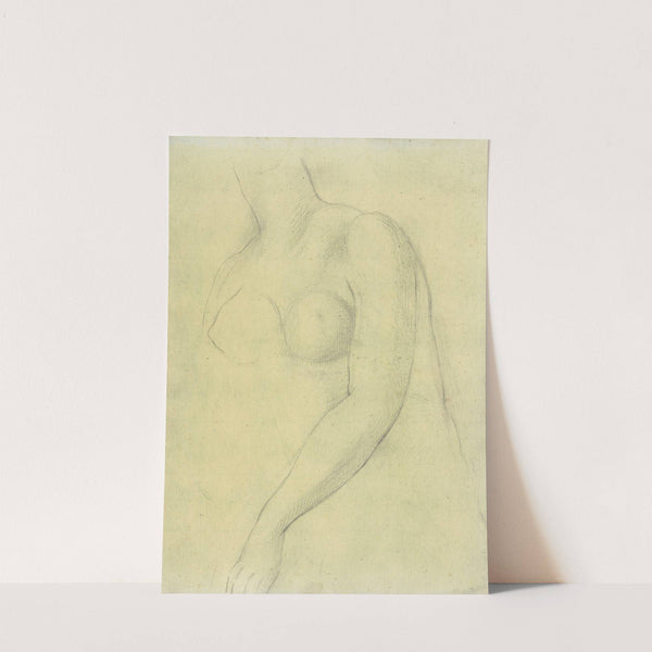Sketch of a Female Nude Resembling the Medici Venus by Joseph Wright of Derby