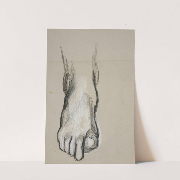 Sketch of a foot II (1983) by Edwin Austin Abbey