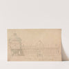 Sketch of a Half-Facade for a Royal Palace, Hyde Park, London (ca. 1779) by Sir John Soane