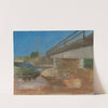 Sketch Of A Landscape With A Bridge by Aurel Ballo