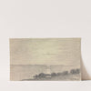 Sketch of a Low Sun over the Sea, 20 August, 1826 (1826) by Thomas Hastings