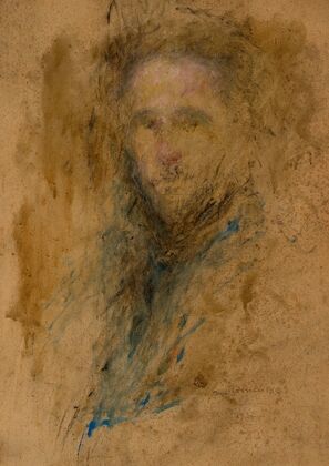 Sketch of a male portrait (1937)