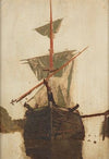 Sketch of a sailing ship no. 2