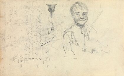 Sketch of a Young Man