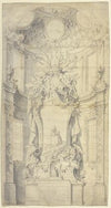 Sketch of an altar