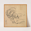 Sketch of Ibaraki-dōji (c. 1840) by Shibata Zeshin