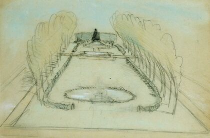 Sketch of Saint Gaudens’s Statue of Deacon Samuel Chapin, Springfield, Massachusetts