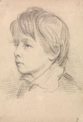 Sketch of the Artist’s Brother, Capt. Michael Atwell Slater