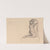 Sketch of Two Figures Embracing (verso) by Théodule Ribot