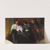 Sketch to the Painting &#039;Conversation&#039; by Józef Mehoffer