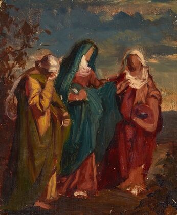 Sketch to the Painting ‘Three Marys Walking to Christ’s Tomb’ (1865)