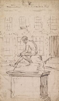 Sketchbook Drawing (between 1846 and 1852)