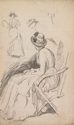 Sketchbook Drawing (between 1846 and 1852)
