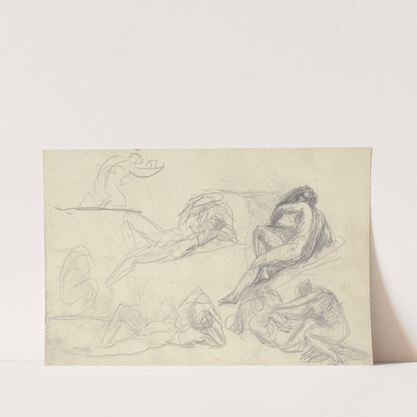 Sketchbook Drawing by George Romney