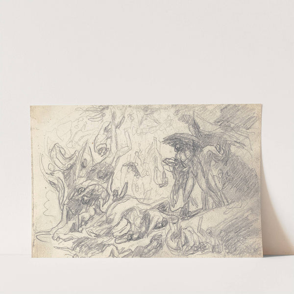 Sketchbook Drawing (ca. 1793) by George Romney