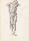 Sketchbook – Study for Atlas in Atlas Turned to Stone