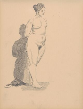 Sketchbook with nudes