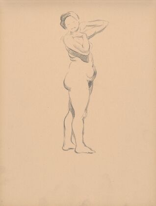 Sketchbook with nudes