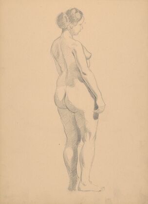 Sketchbook with nudes