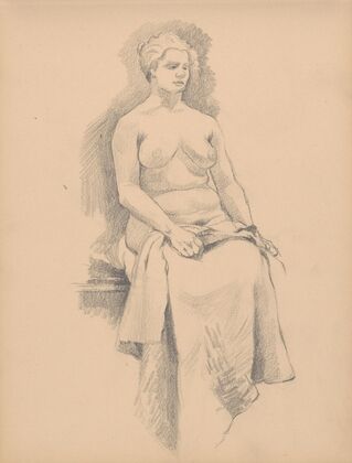 Sketchbook with nudes