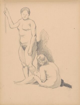 Sketchbook with nudes