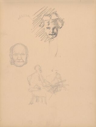 Sketchbook with nudes