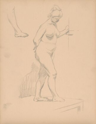 Sketchbook with nudes