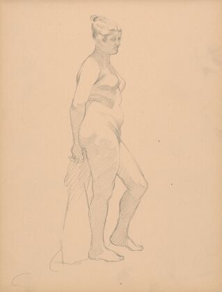 Sketchbook with nudes