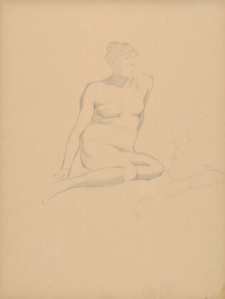 Sketchbook with nudes