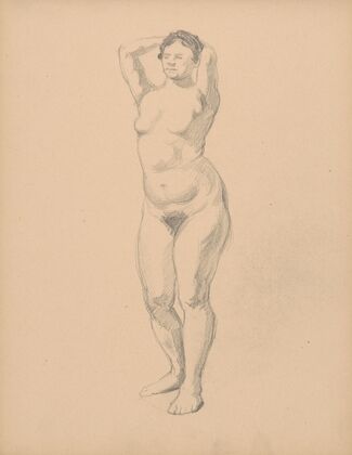 Sketchbook with nudes