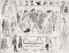 Sketches at the Shakespeare Ball in aid of the Actor’s Benevolent Fund (1905)