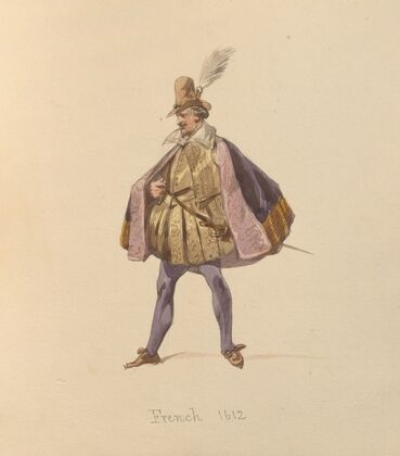 Sketches of costume Pl.004
