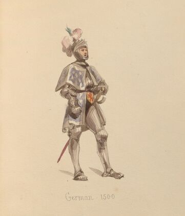 Sketches of costume Pl.013