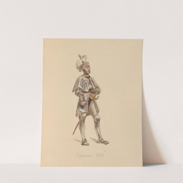 Sketches of costume Pl.013 by John Richard Coke Smyth