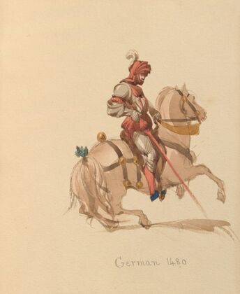 Sketches of costume Pl.026