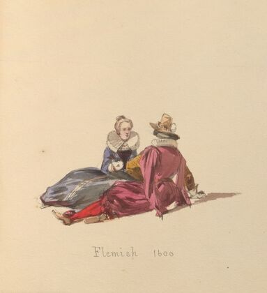 Sketches of costume Pl.027