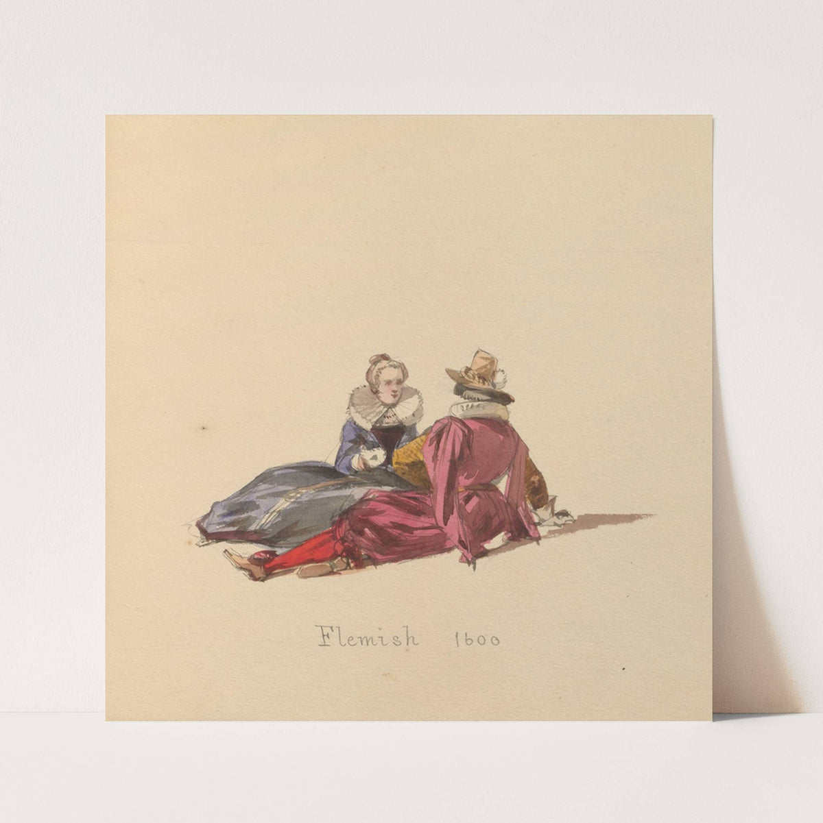 Sketches of costume Pl.027 (1842) by John Richard Coke Smyth