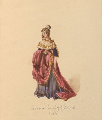 Sketches of costume Pl.029