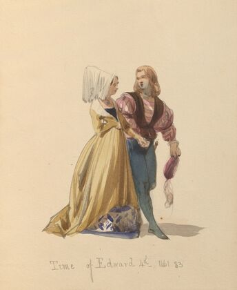 Sketches of costume Pl.032