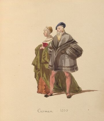 Sketches of costume Pl.046