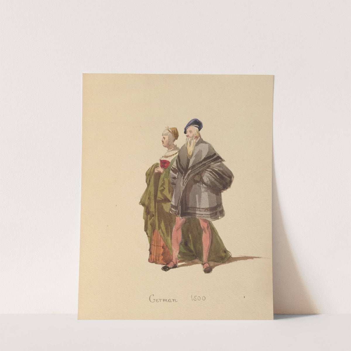 Sketches of costume Pl.046 (1842) by John Richard Coke Smyth