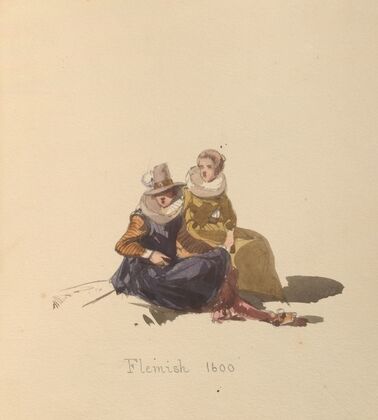 Sketches of costume Pl.052