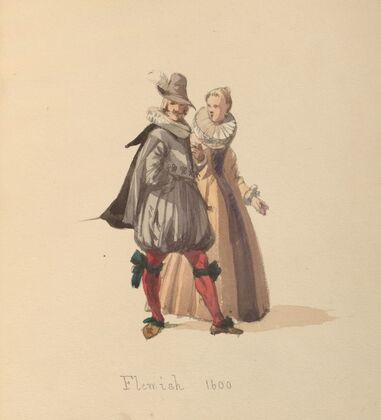 Sketches of costume Pl.058