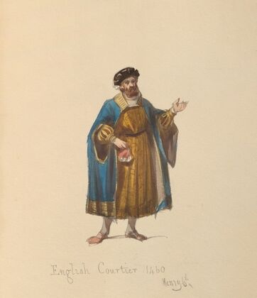 Sketches of costume Pl.060