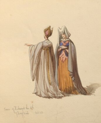 Sketches of costume Pl.068