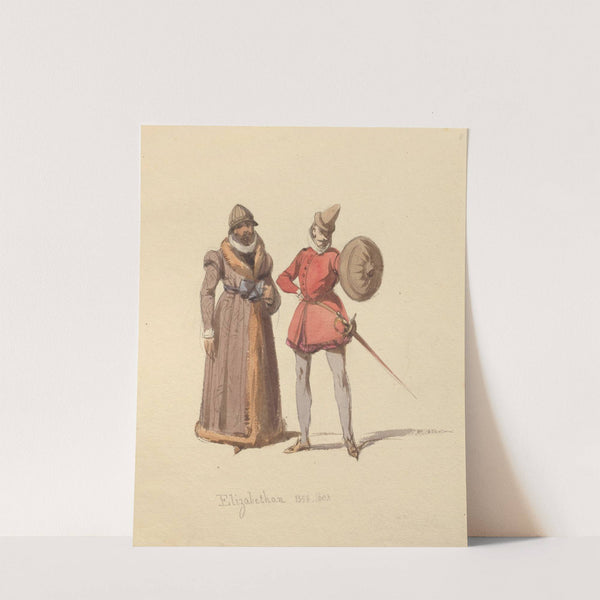 Sketches of costume Pl.073 by John Richard Coke Smyth